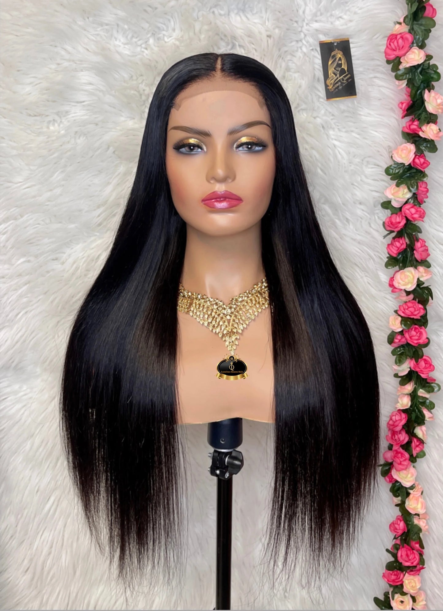 Allysa Straight 4x4 virgin hair wig